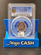 PGCS PR68 Graded 1964 10 Cent South Africa Coin (Suid Afrika)